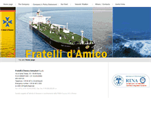 Tablet Screenshot of damicofratelli.it